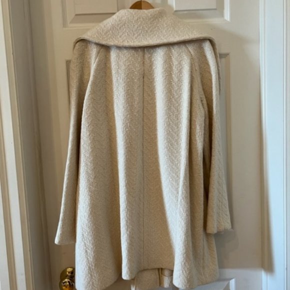 Swing coat, UK Monsoon, Cream - Picture 2 of 4